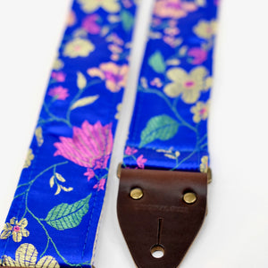 Floral Guitar Strap in Baker Street Product detail photo 2