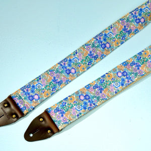 Floral Guitar Strap in Carnaby Street Product detail photo 4
