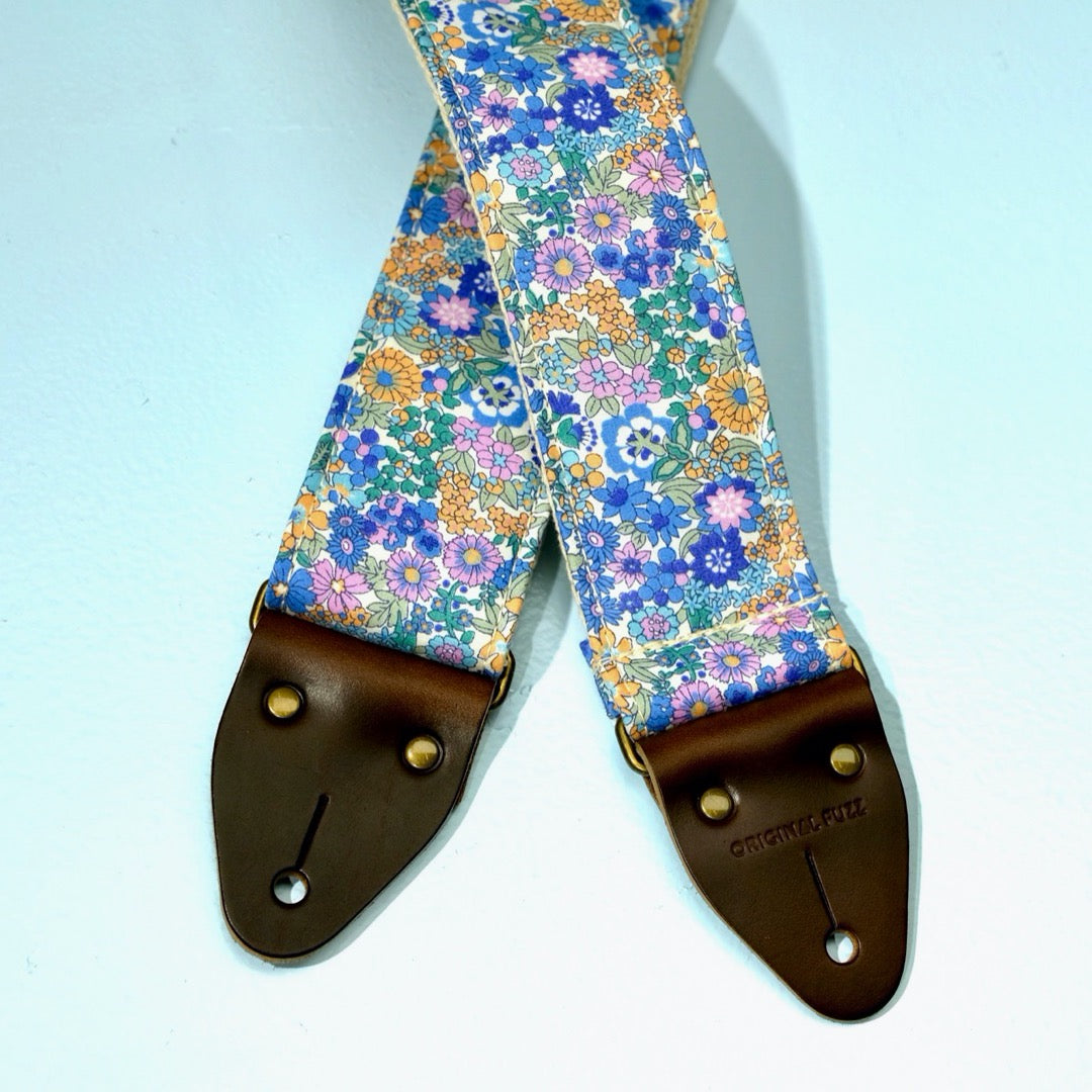 Floral Guitar Strap in Carnaby Street