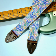 Floral Guitar Strap in Carnaby Street