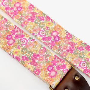 Floral Guitar Strap in Marylebone Product detail photo 2