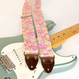 Floral Guitar Strap in Marylebone Product detail photo 1