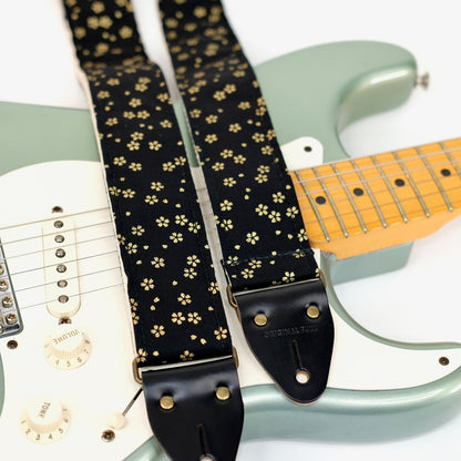 Floral Guitar Strap in Mayfair