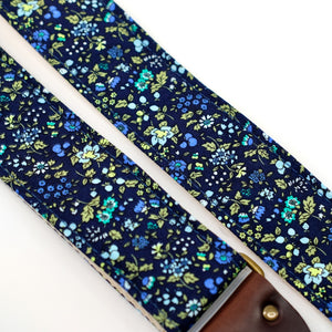 Floral Guitar Strap in Montagu Square Product detail photo 2