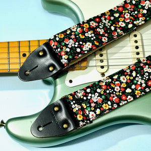 Floral Guitar Strap in Muswell Hill Product detail photo 2