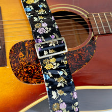 Floral Guitar Strap in Savile Row