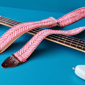 Silkscreen Guitar Strap in Fuji Product detail photo 1
