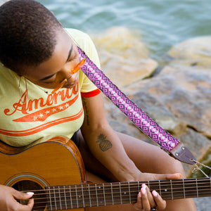 Handwoven Guitar Strap in Ultimate Painting