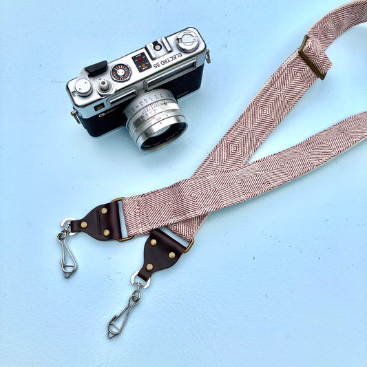 Skinny Indian Camera Strap in Dumas