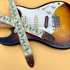 Silkscreen Skinny Guitar Strap in Boytoy Product detail photo 0