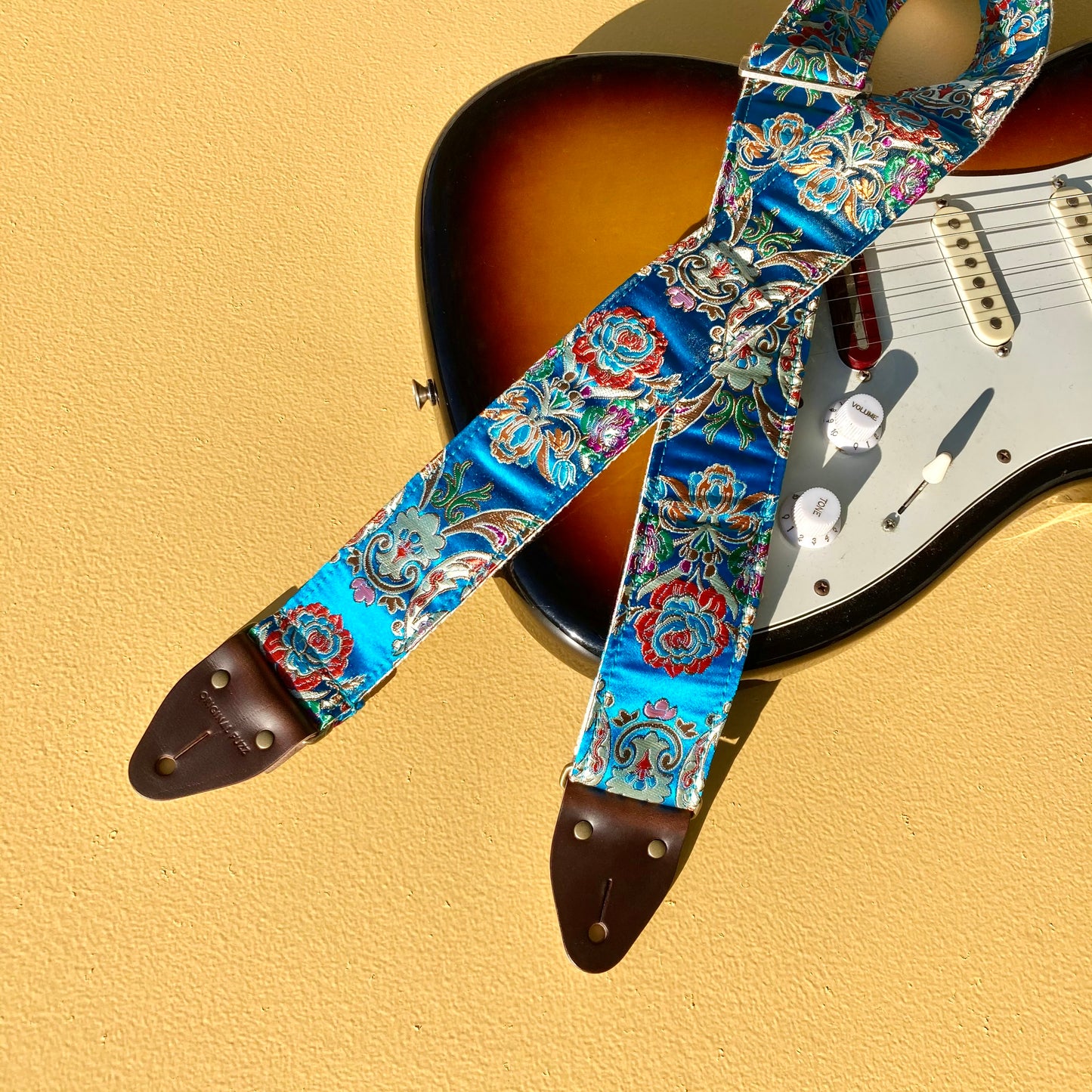 Paisley Guitar Strap in Hyde Park