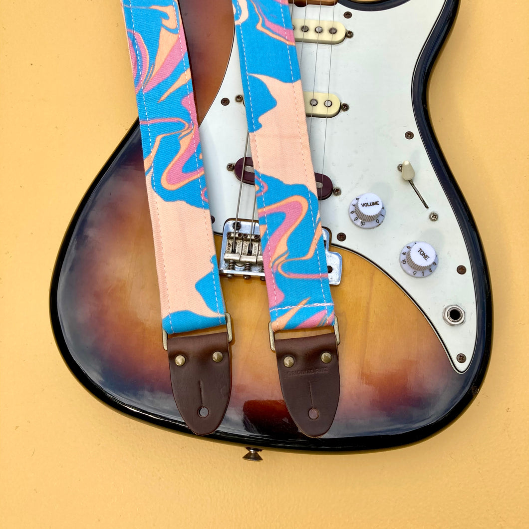 Nashville Series Skinny Guitar Strap in Electric Avenue