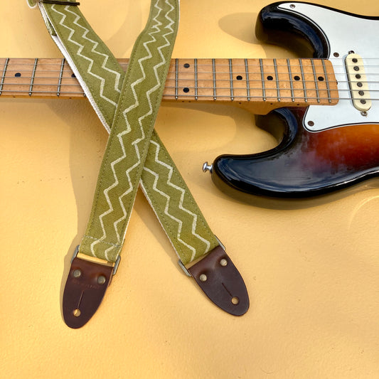 Indian Skinny Guitar Strap in Goa