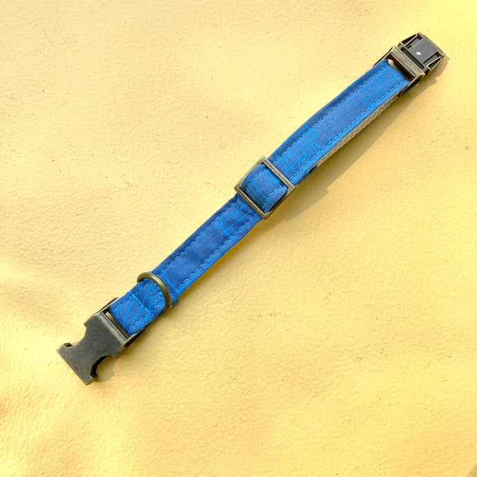Small Print Dog Collar in Shelby