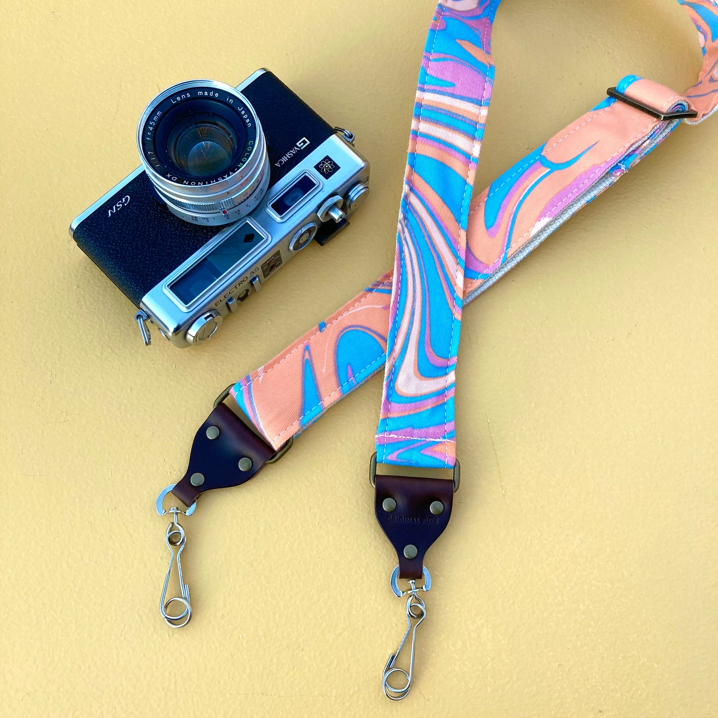 Nashville Series Skinny Camera Strap in Electric Avenue