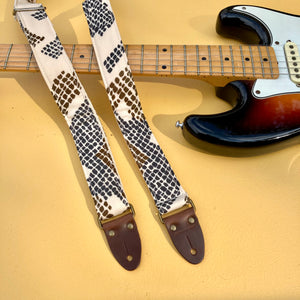 Reclaimed Skinny Guitar Strap in Lockwood Drive Product detail photo 0