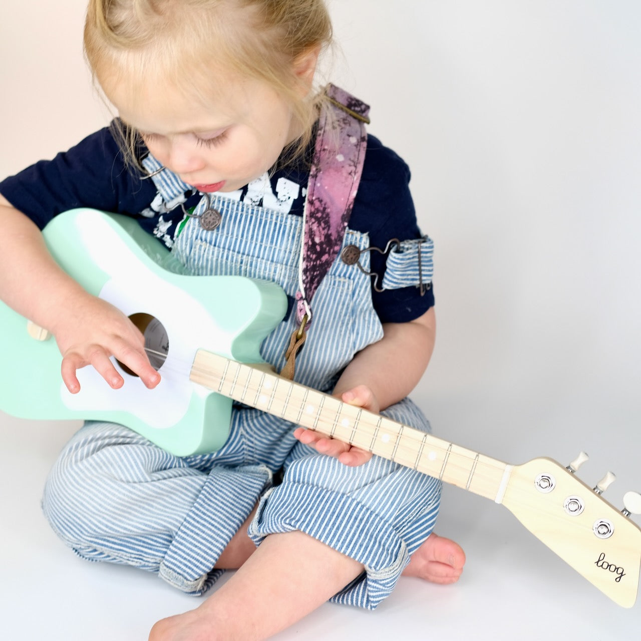 Kids Guitar Strap in Carina Nebula