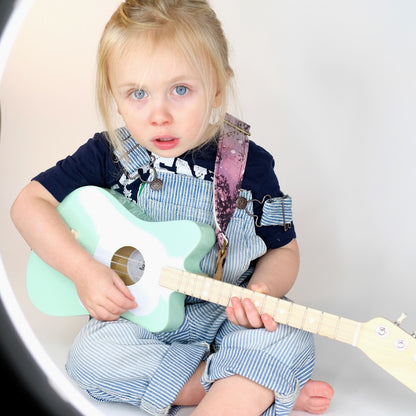 Kids Guitar Strap in Carina Nebula