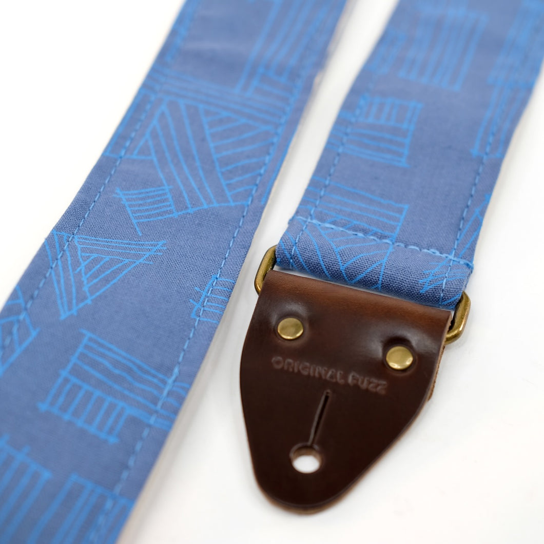 Linen Guitar Strap in Shelby