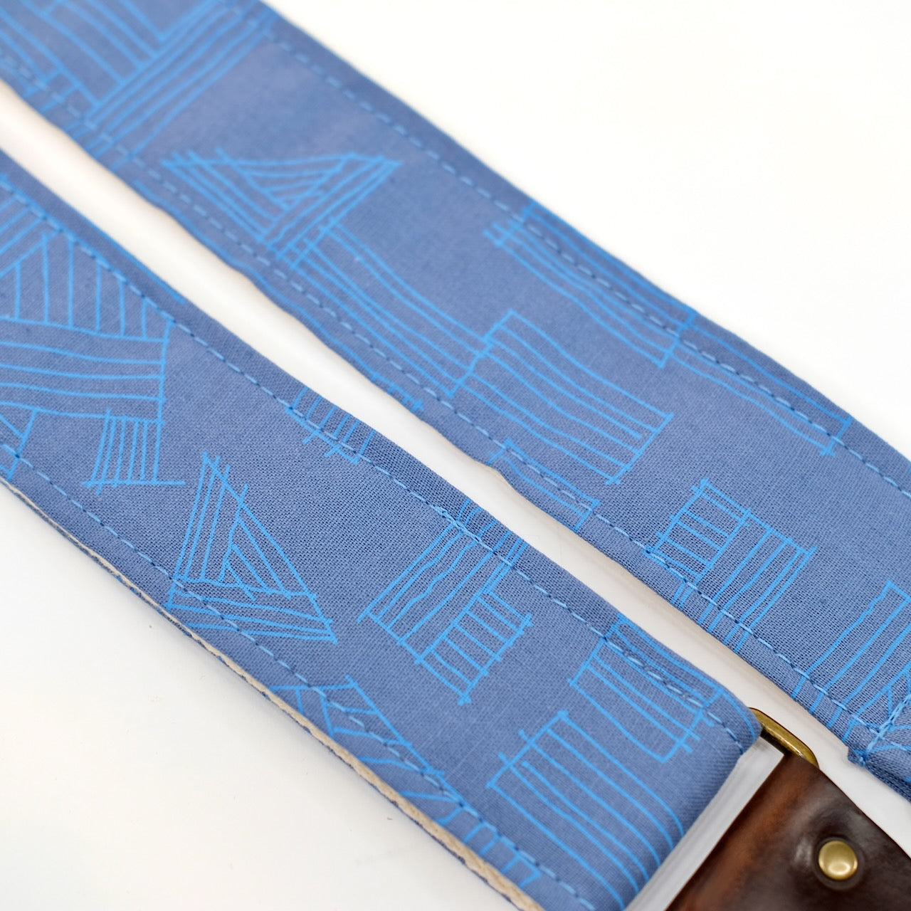 Linen Guitar Strap in Shelby