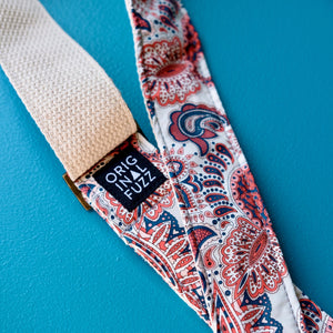 Paisley Guitar Strap in Lucille Product detail photo 2