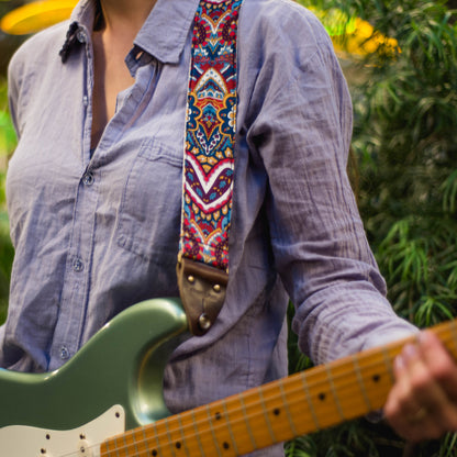 Nashville Series Guitar Strap in Fairgrounds Speedway