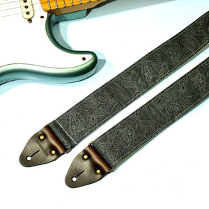 Paisley Guitar Strap in Bascobel Product detail photo 2