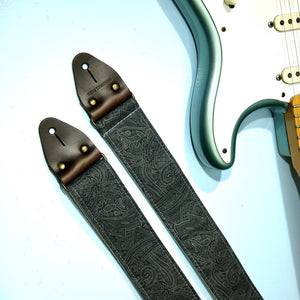 Paisley Guitar Strap in Bascobel Product detail photo 5