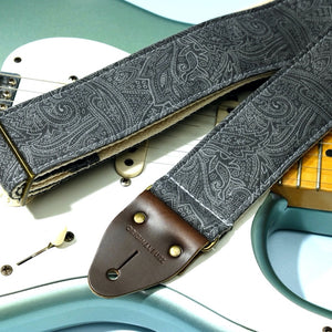 Paisley Guitar Strap in Bascobel Product detail photo 0