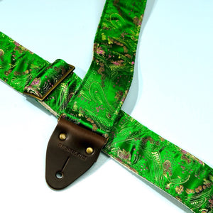 Paisley Guitar Strap in Eugenia Product detail photo 2