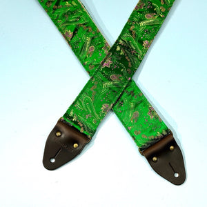 Paisley Guitar Strap in Eugenia Product detail photo 6