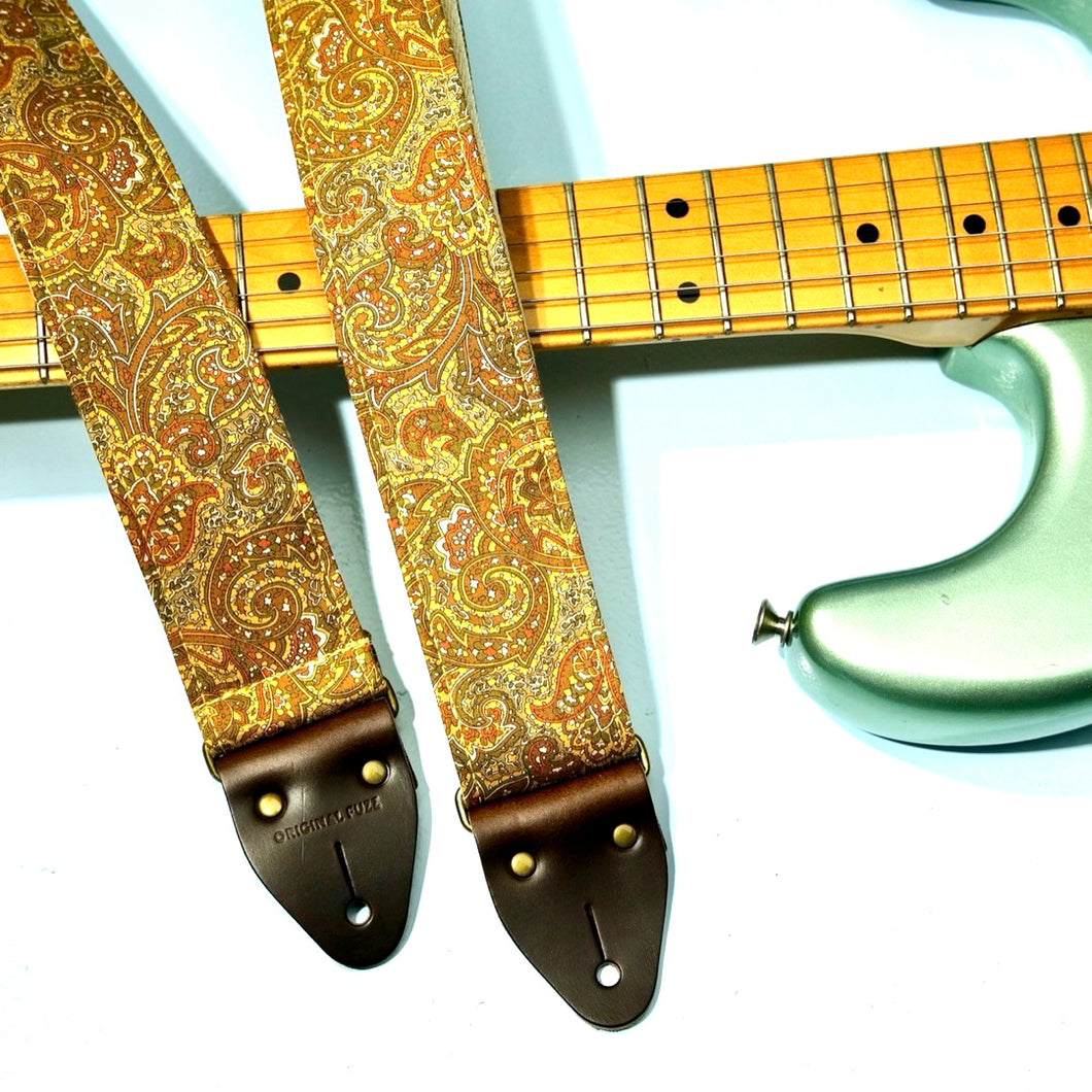 Crossbody Handbag Guitar Strap Paisley – Saffron Trading Company