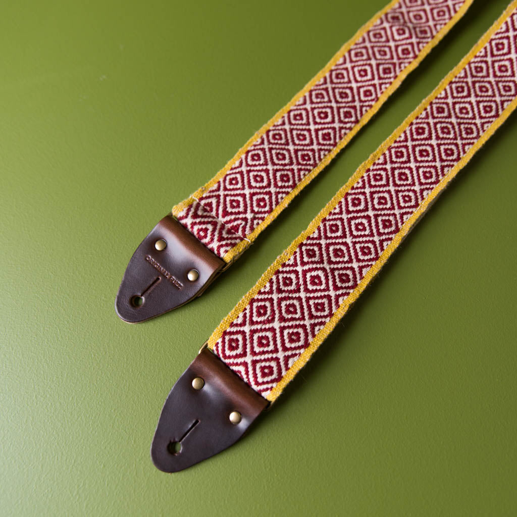 Peruvian Guitar Strap in Mochica