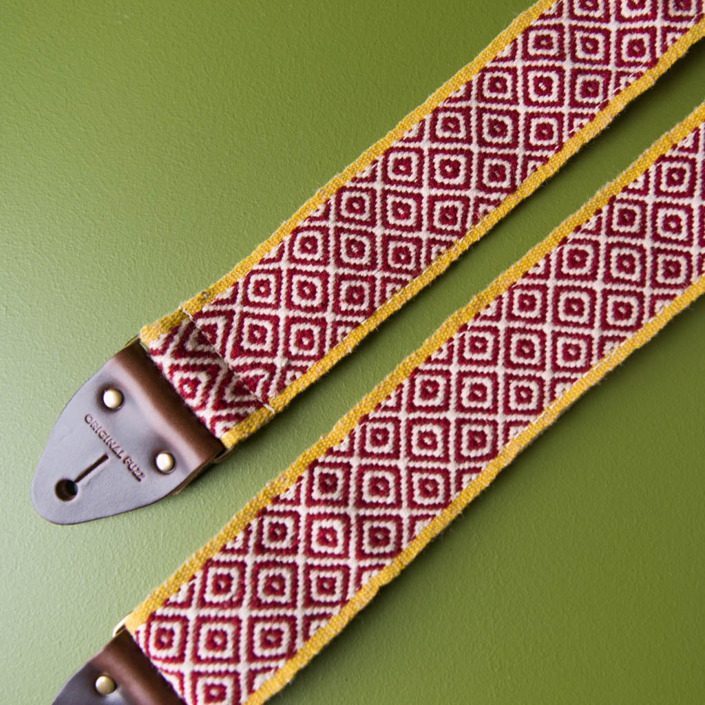 Peruvian Guitar Strap in Mochica