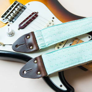 Reclaimed Guitar Strap in Jasper Street Product detail photo 3