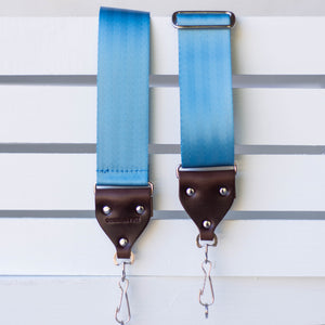 Seatbelt Camera Strap in Powder Blue Product detail photo 0