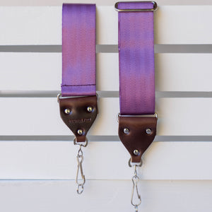 Seatbelt Camera Strap in Purple Product detail photo 2