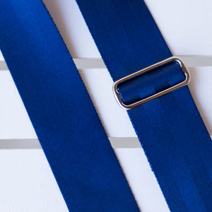 Seatbelt Guitar Strap in Navy Product detail photo 5