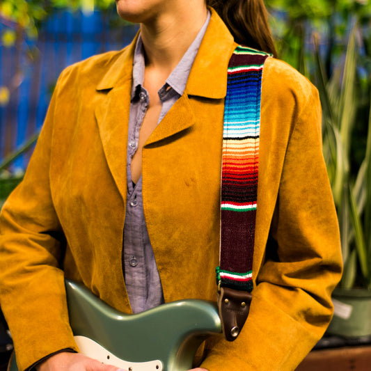 Serape Guitar Strap in Escondido