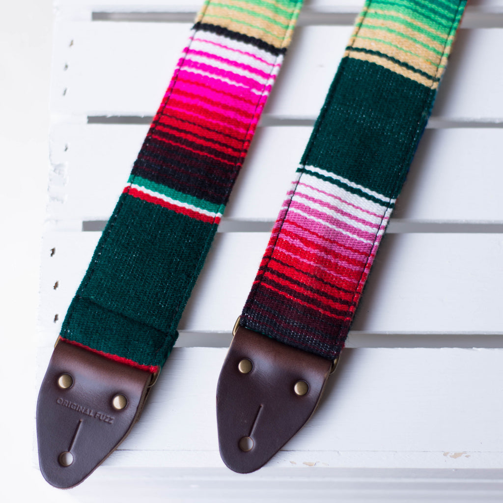 Serape Guitar Strap in Torreón