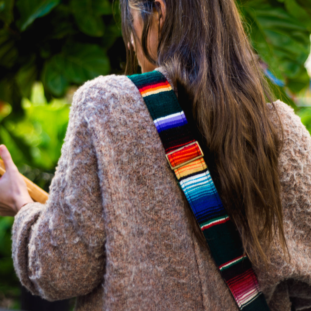 Serape Guitar Strap in Torreón