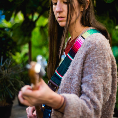 Serape Guitar Strap in Torreón