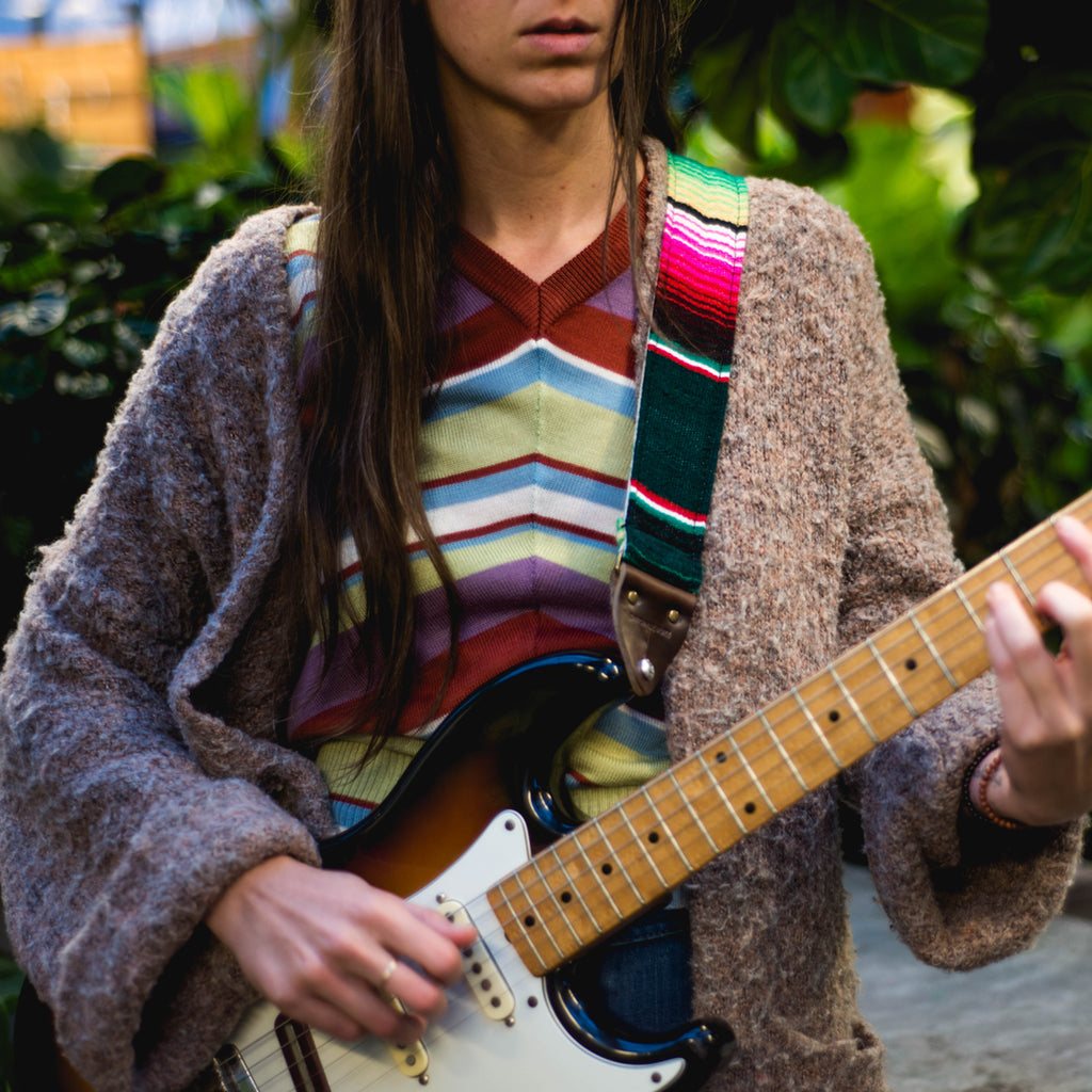 Serape Guitar Strap in Torreón