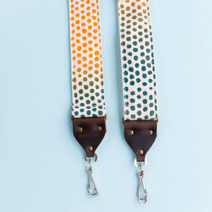 Silkscreen Camera Strap in Dots Product detail photo 1