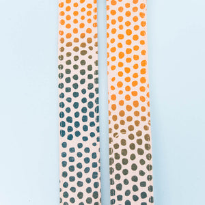 Silkscreen Guitar Strap in Dots Product detail photo 2