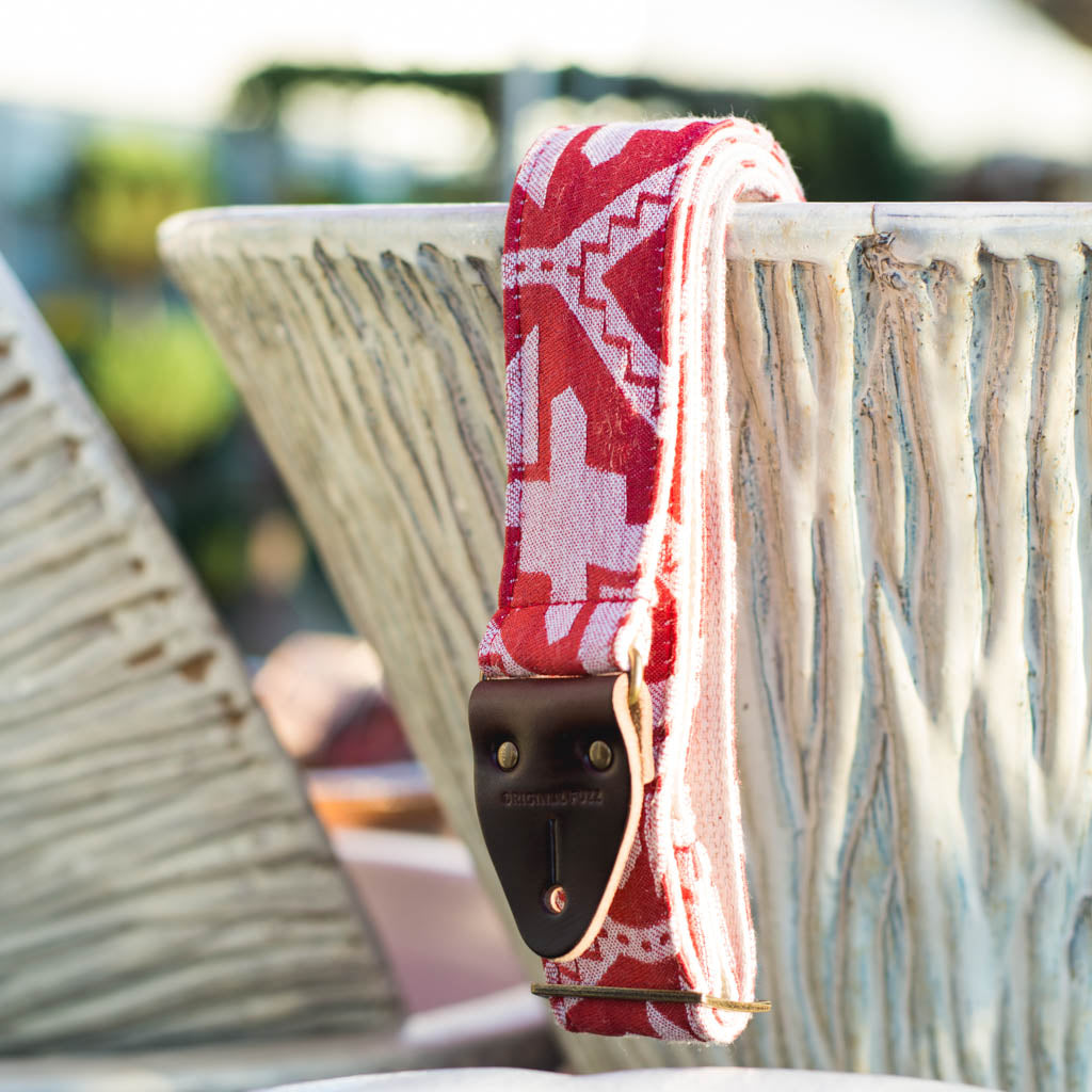 Reclaimed Guitar Strap in Dauphine Street