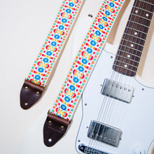 The Vintage Guitar Strap in Tabernacle Road with a Fender Jaguar