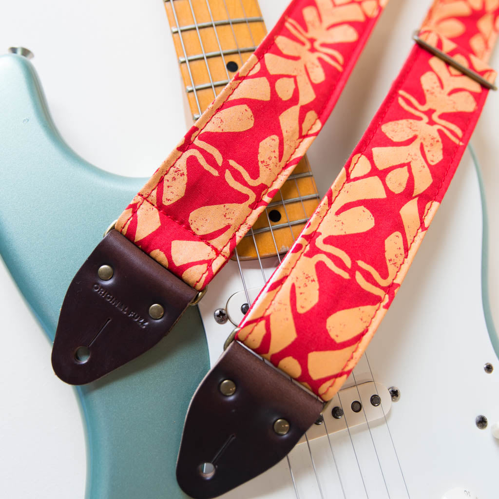 Silkscreen Guitar Strap in Dominical